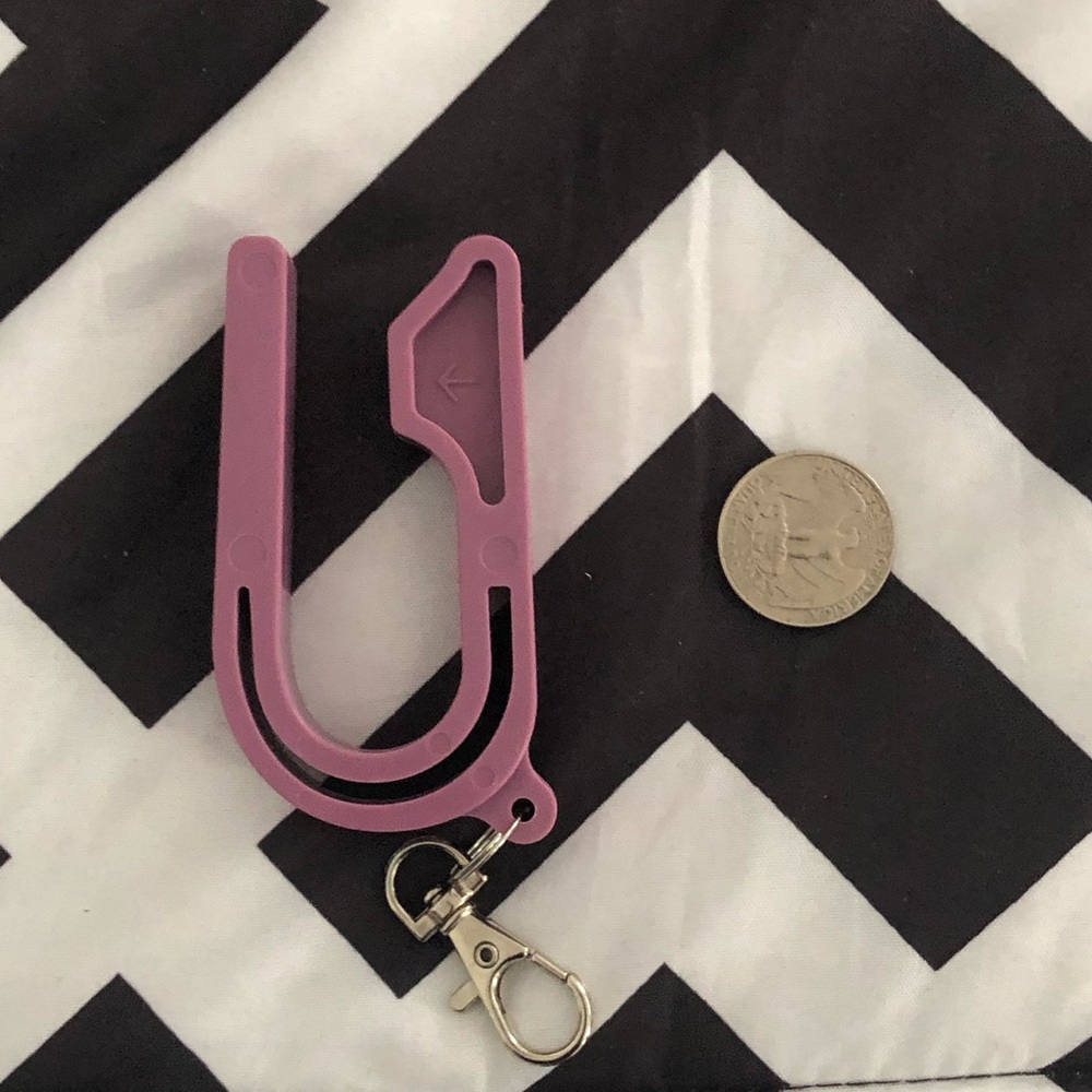 Car Seat Key, Purple